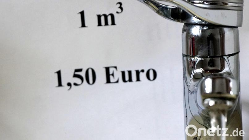 Es bleibt bei 1,50 Euro pro Kubikmeter Wasser. Ein schönes Weihnachtsgeschenk für die Bürger. Bild: bkr