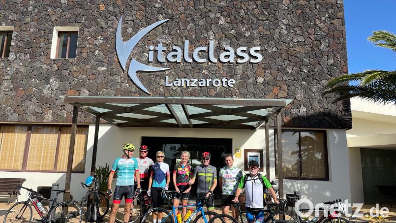 Ein Wettbewerb sollte es werden. Stattdessen haben die Turnerbund-Sportler ihren Aufenthalt auf Lanzarote zum Trainingslager umfunktioniert. Bild: TB Weiden/exb