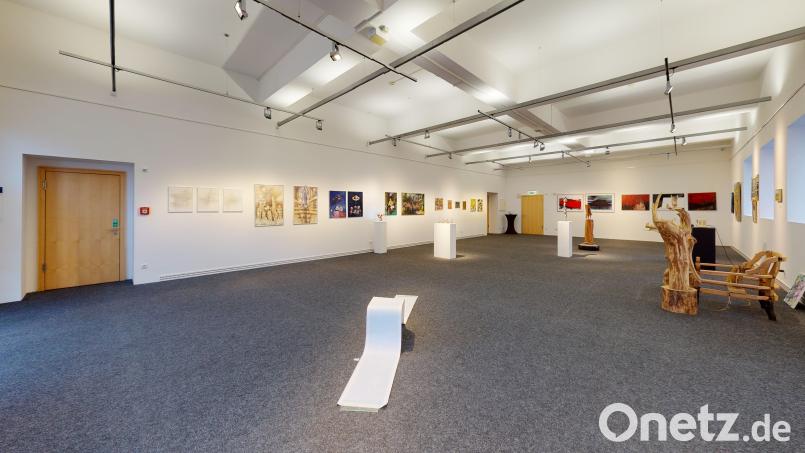 Die Jahresausstellung 2021 der Gruppe Amberger Künstler in der Stadtgalerie kann heuer auch virtuell besucht werden. Bild: Konstantin-Gayvoronski/exb