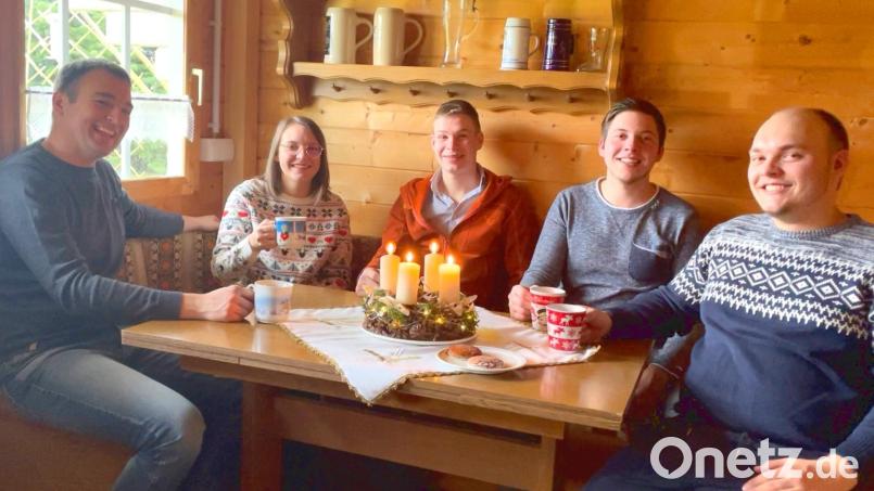 &quot;Bockl-Blech&quot; um Philipp Bauriedl (rechts) lässt pünktlich ab dem Heiligen Abend ein eigenes Weihnachtskonzert online erklingen. Bild: fjo