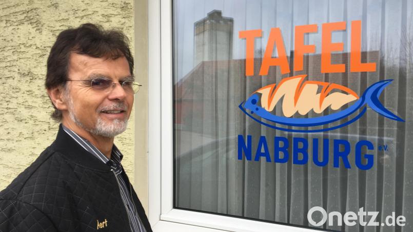 Albert Bruckner leitet die Nabburger Tafel. Bild: upl