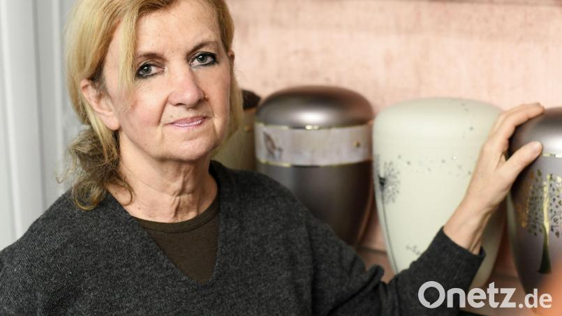 Ellen Procher, 62, Bestattungsunternehmerin in Weiden. Bild: Gabi Schönberger