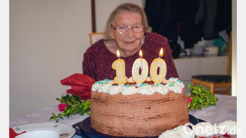 Irmgard Schmidt feierte ihren 100. Geburtstag. Bild: fks