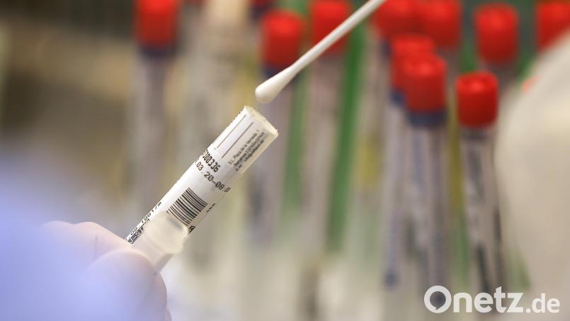 Im Landkreis Schwandorf wurde bei mittlerweile 10,4 Prozent der Bevölkerung das Coronavirus nachgewiesen. Die Dunkelziffer dürfte deutlich höher sein. Symbolbild: Oliver Berg/dpa