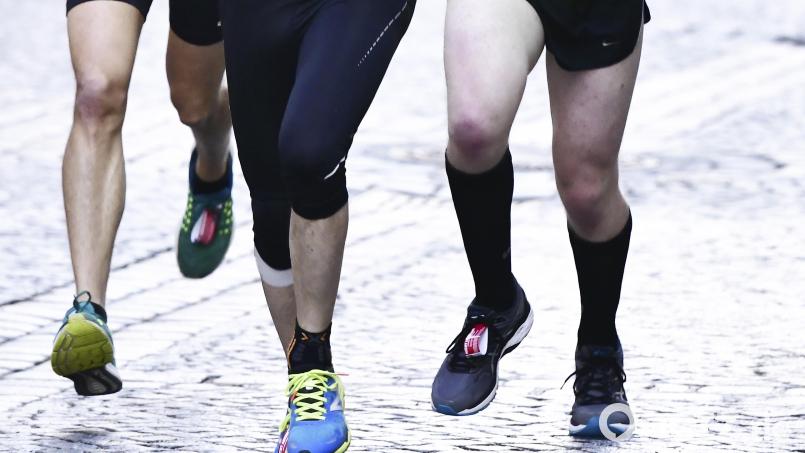 Der Amberger Silvesterlauf war heuer keine Live-Veranstaltung. Die Läuferinnen und Läufer waren &quot;virtuell&quot; unterwegs. Bild: spo