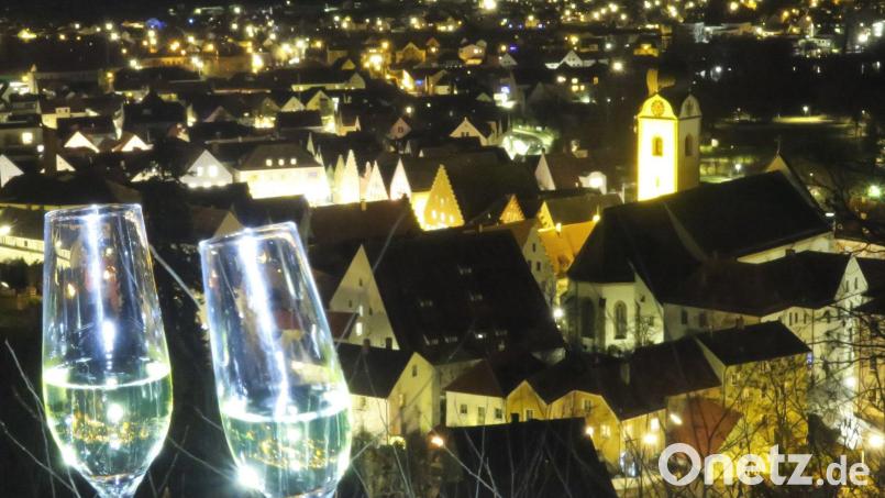 Zum Jahreswechsel ein Blick auf Schwandorf Bild: Hirsch