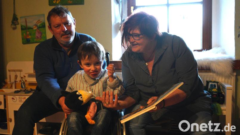 Tim wurde mit der Erbkrankheit Muskeldystrophie Typ Duchenne geboren. Bild: kaz