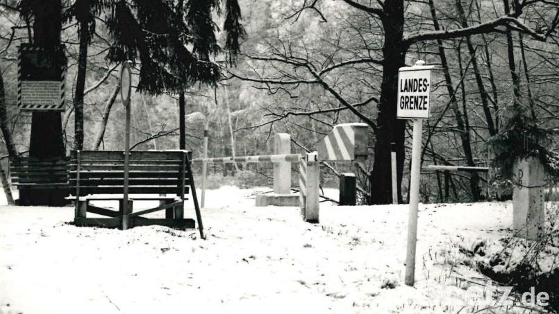 So einsam sah der Grenzübergang Waldsassen-Heiligenkreuz vor der Wiedereröffnung 1990 aus. Archivbild: NT-Archiv