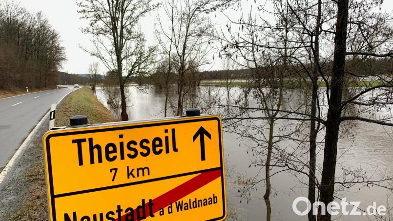 Ein typisches Winterhochwasser, urteilt das Wasserwirtschaftsamt Weiden. Bild: Gabi Schönberger