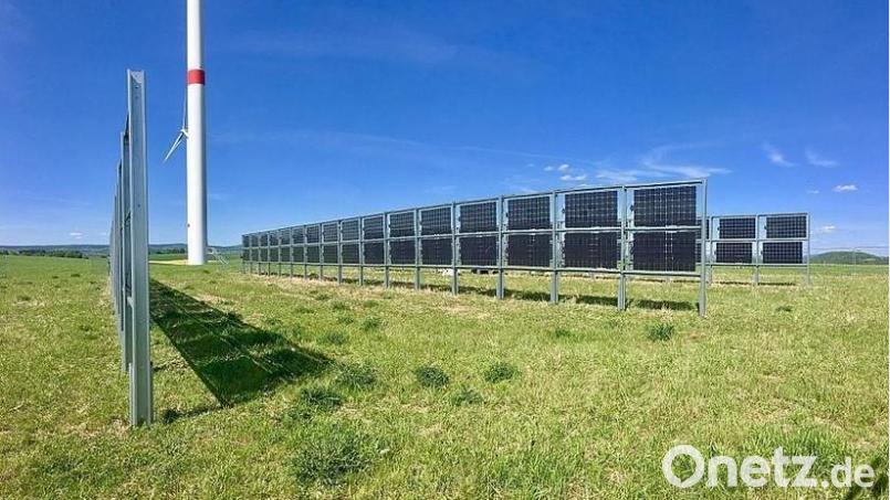 So sieht die neue Generation der „bifazialen“ PV-Module auf Freiflächen aus. Sie nehmen die Sonnenergie auf der Vor- und Rückseite auf und liefern damit bis zu 30 Prozent mehr Ertrag. Bild: Megasol