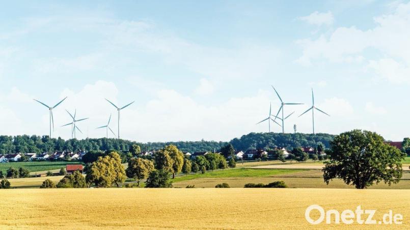Hier haben die Amberger Stadtwerke zugeschlagen. Sie beteiligen sich mit mit einem Millionenbetrag am am Windpark Nattheim in Baden-Württemberg. Bild: Stadtwerke Heidenheim; Dorina Hollndonner/exb