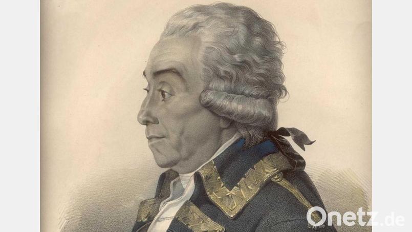 So soll er ausgesehen haben, der Chamer Nikolaus Luckner, dessen Name auch auf dem Triumphbogen in Paris verewigt ist. Bild: Stadtarchiv Cham