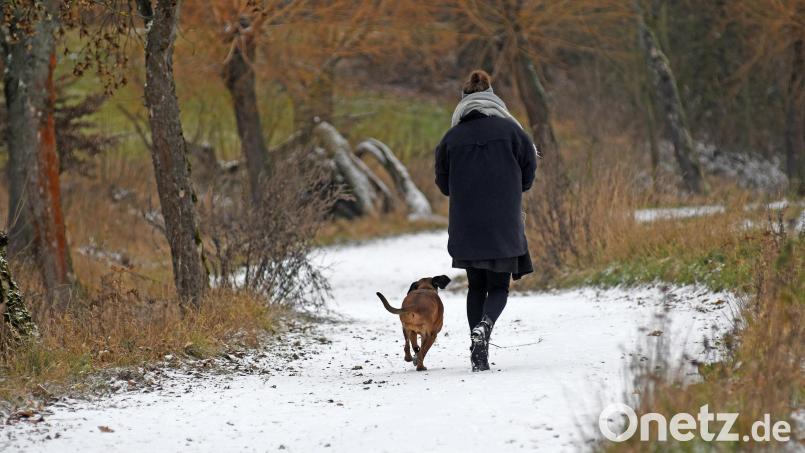 Vereinzelt gibt es Schnee, aber oft wird es eher matschig, sagt der Wetterexperte. Bild: Gabi Schönberger