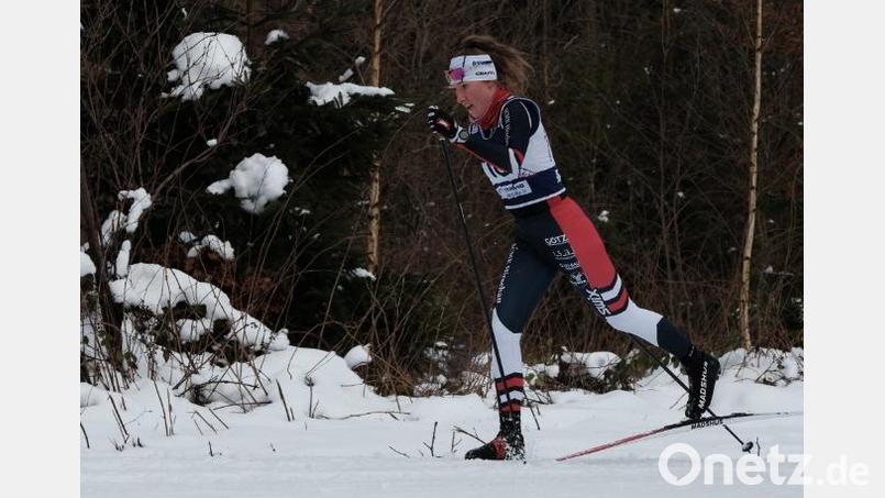 Ella Paul gewinnt bei den weiblichen Jugendlichen U18 und wird im gesamten Damenfeld Zweite hinter ihrer Vereinskameradin Miriam Reisnecker Bild: chl