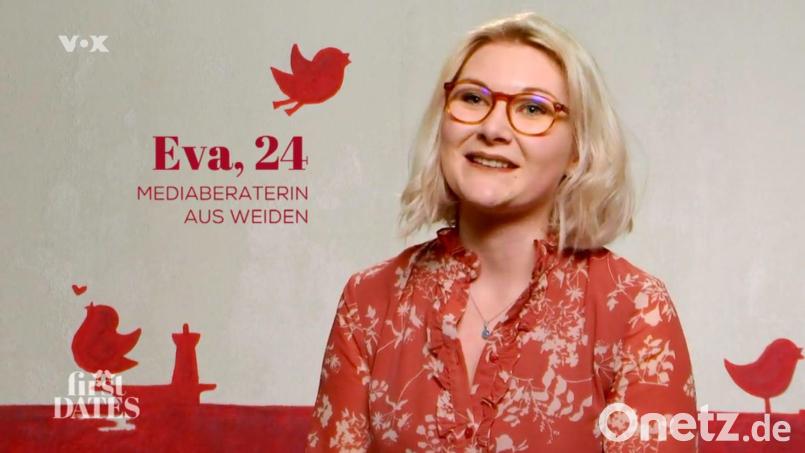 Mit Eva suchte am Mittwochabend eine Weidenerin in der TV-Show &quot;First Dates&quot; ihr Liebesglück. Bild: RTL