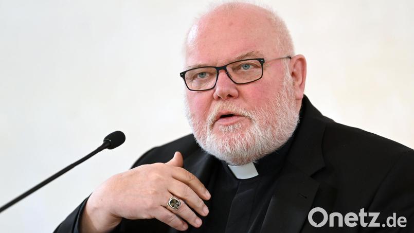 Kardinal Reinhard Marx, Erzbischof von München und Freising, äußert sich in einer Pressekonferenz zum Gutachten zu sexueller Gewalt gegen Kinder und Jugendliche im katholischen Erzbistum München und Freising. Bild: Seven Hoppe/dpa