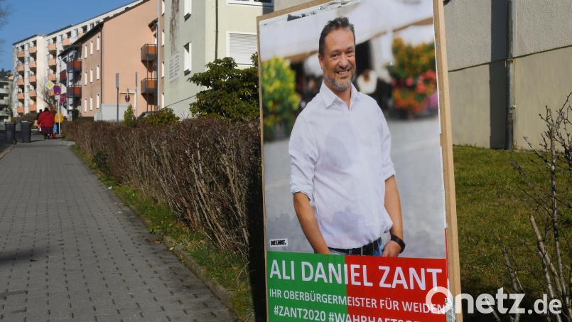 2020 trat Ali Zant als Oberbürgermeisterkandidat der Linken an. Nun wird aus ihm ein Grüner. Archivbild: Gabi Schönberger