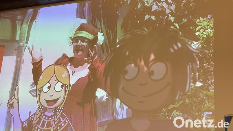 Als Protagonistin führt Tanja Weiß mit Bertha und Maxl durch die einzelnen Episoden des Films. Bild: ige