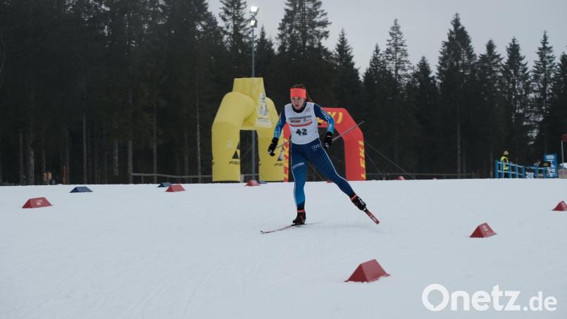 Miriam Reisnecker wurde beim Deutschlandpokal in Notschrei Fünfte in der klassischen Technik und Dritte über fünf Kilometer Skating in der Juniorinnenklasse U20. Bild: chl