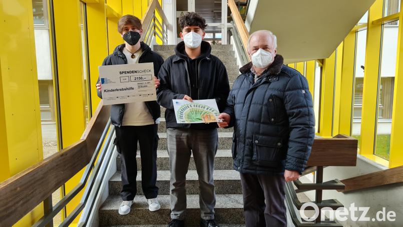 Spendenübergabe Bild: Stefanie Müller/exb
