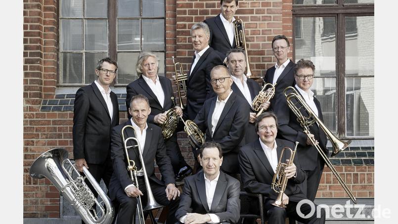 Das Spitzen-Blechbläserensemble &quot;German Brass&quot; macht wieder Station im Stadttheater Amberg. Bild: Gregor Hohenberg for Sony Classical