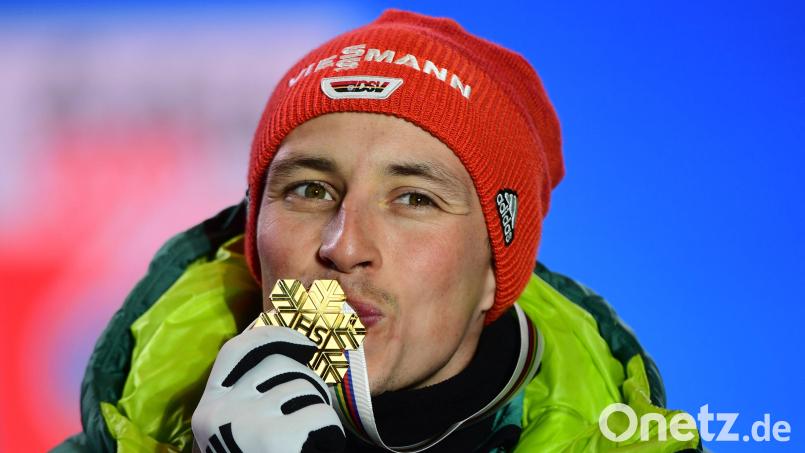 Eric Frenzel kann wohl zunächst nicht um Medaillen kämpfen. Bild: dpa