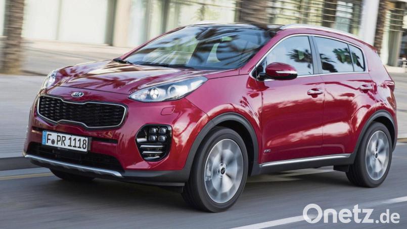Dynamisches Design: Der Kia Sportage ist ein SUV, das auch mit optischen Reizen gefallen will. Bild: Kia/dpa