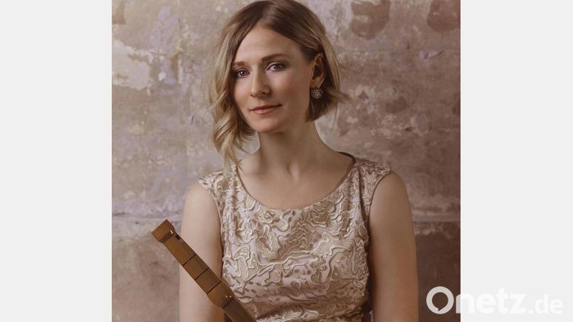 Boshena Kochynska hat inzwischen den Doktortitel und leitet ein Sopilka-Klasse an der Musikhochschule in Lemberg. Bild: Boshena Kochynska/exb