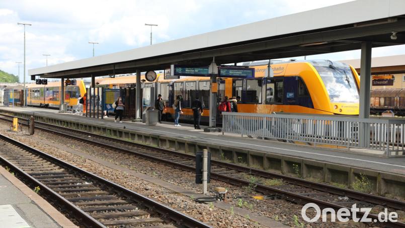 Über den Planungsstand der Metropolenbahn, die auch durch Schwandorf führt, informierte die DB Netz AB bei einer Online-Konferenz. Archivbild: Götz
