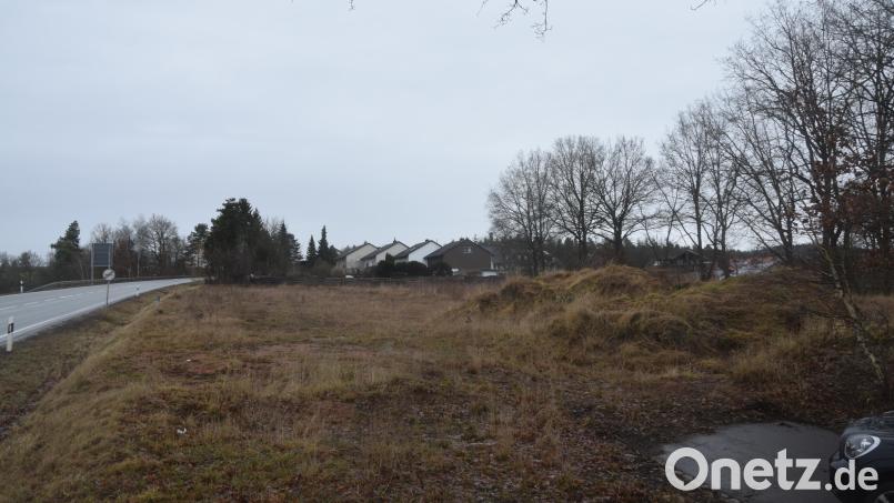 Acht Meter von der Bundesstraße 22 entfernt soll ein fünf Meter hoher Lärmschutz gebaut werden. Bild: fz