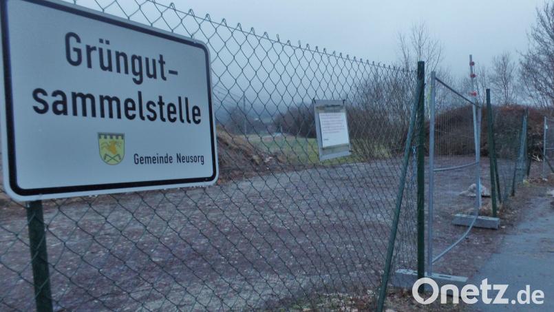 Knapp 1000 Kubikmeter Grüngut und holzige Abfälle wurden 2021 an der Grüngutsammelstelle am Bauhof der Gemeinde Neusorg (Bild) angeliefert und entsorgt. Die Gebührenbedarfsberechnung pro Berechtigungsschein für 2022 ergab eine Gebühr - wie bisher - von 33 Euro. Bild: br