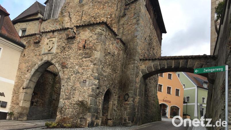 Der Zwingerweg rückt heuer bei den Stadtführungen ins Blickfeld. Der Zugang zum westlichen Teil befindet sich links im Mähntor. Bild: ihl