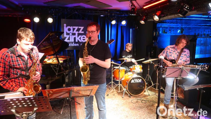 Bei der Jam-Session trafen sich jazzbegeisterte Musiker aus Weiden. Bild: Kunz
