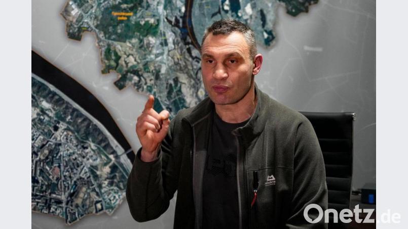 Vitali Klitschko, Bürgermeister von Kiew und ehemaliger Box-Profi. Bild: Efrem Lukatsky/AP/dpa/Archivbild