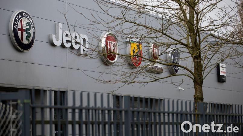 Egal welche Marke: Stellantis will CO2-neutral produzieren. Bild: Peter Dejong/AP/dpa