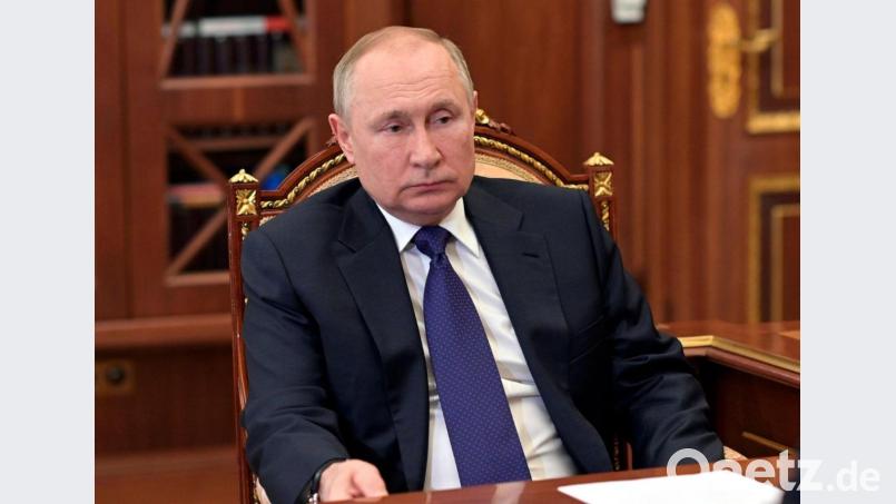 Der russische Präsident Wladimir Putin. Bild: Alexei Nikolsky/Pool Sputnik Kremlin/AP/dpa