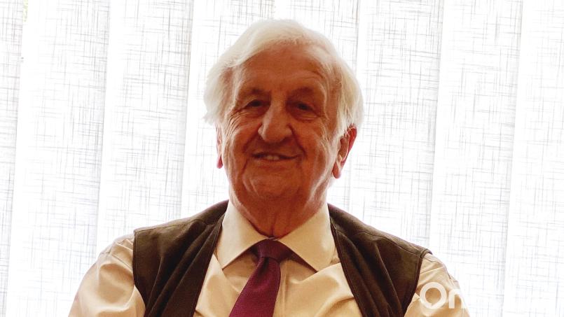 Bürgermeister a. D. Fred Lehner möchte mit 90 kein &quot;Altbürgermeister&quot; mehr werden. Bild: Eichl