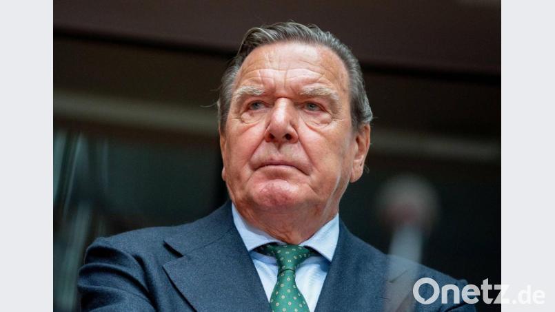 Altkanzler Gerhard Schröder. Bild: Kay Nietfeld/dpa