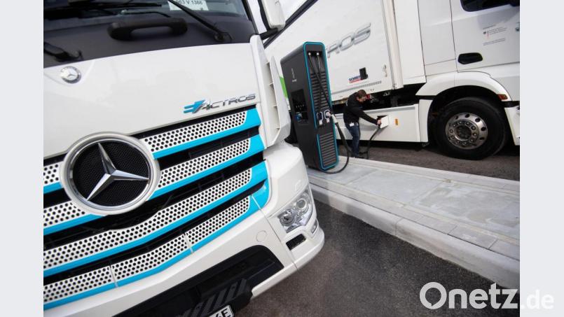 Daimler Truck wird Teil der Dax-Familie. Bild: Marijan Murat/dpa