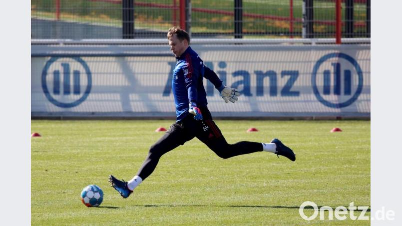 Bayern-Torhüter Manuel Neuer wird beim Topspiel gegen Bayer Leverkusen fehlen. Bild: Matthias Balk/dpa