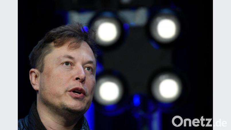 Elon Musk spricht auf einer Konferenz in Washington DC. Bild: Susan Walsh/AP/dpa