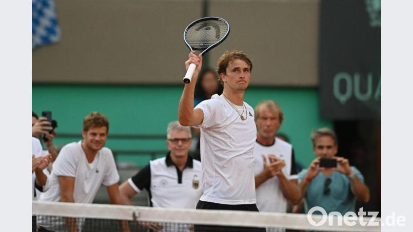 Steht mit den deutschen Tennis-Herren unter Druck: Alexander Zverev. Bild: Andre Borges/dpa