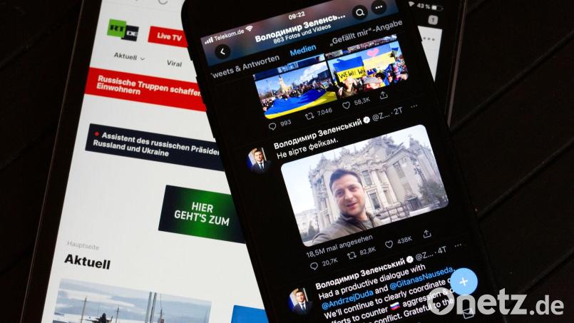 In einem gemeinsamen Schreiben haben Polen und die baltischen Staaten vier große Tech-Unternehmen zu mehr Engagement gegen Kriegstreiberei und Falschinformationen aufgerufen. Bild: Fernando Gutierrez-Juarez/dpa-Zentralbild/dpa