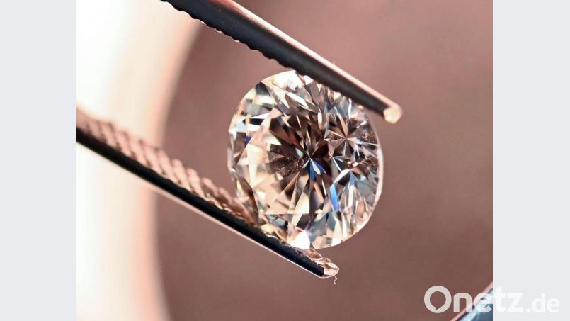 Die Diamantenindustrie verdient wieder glänzend. Bild: Uli Deck/dpa