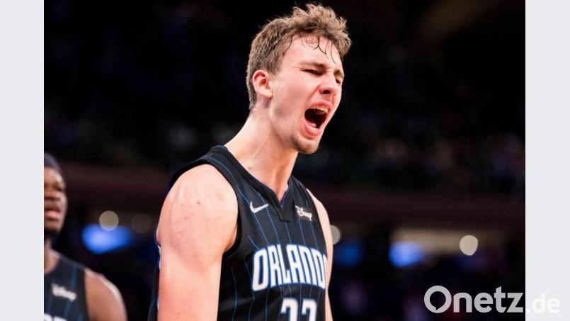 Franz Wagner steuerte beim Sieg gegen die Rockets 13 Punkte und acht Rebounds bei. Bild: Jessie Alcheh/AP/dpa/Archiv