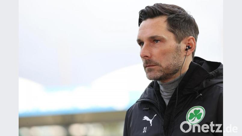 Fürths Coach Trainer Stefan Leitl. Bild: Daniel Karmann/dpa