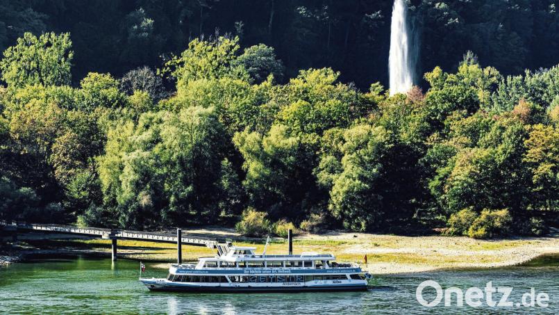 Rheinkilometer 615: Hier beginnt die Reise zum höchsten Kaltwassergeysir der Welt. Bild: Andreas Pacek/Geysir.info gGmbH/dpa