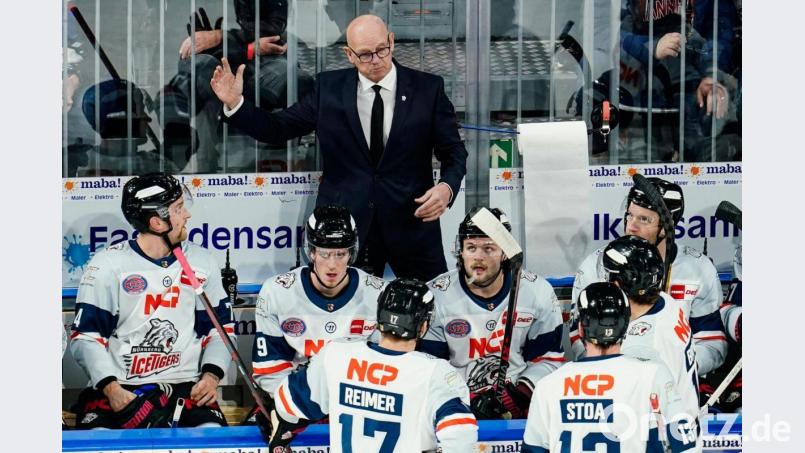 Nürnbergs Trainer Tom Rowe gestikuliert. Bild: Uwe Anspach/dpa/Archivbild