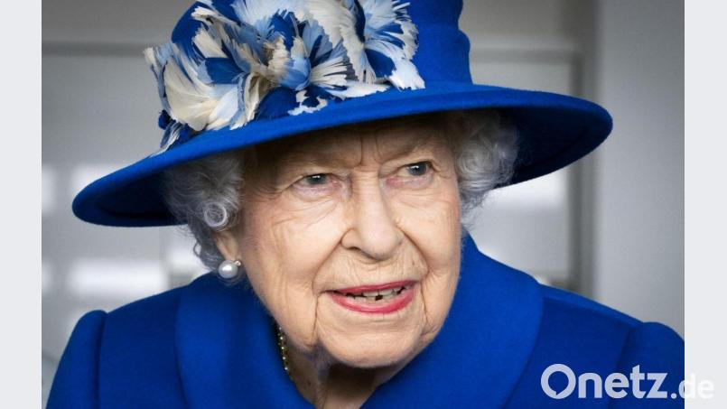 Die britische Königin Elizabeth II. spendet aus ihrem Privatvermögen an die Katastrophenhilfe für die Ukraine. Bild: Jane Barlow/PA Wire/dpa