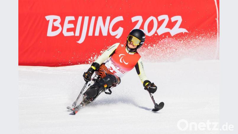 Verpasste knapp die Goldmedaille: Anna-Lena Forster. Bild: Christoph Soeder/dpa